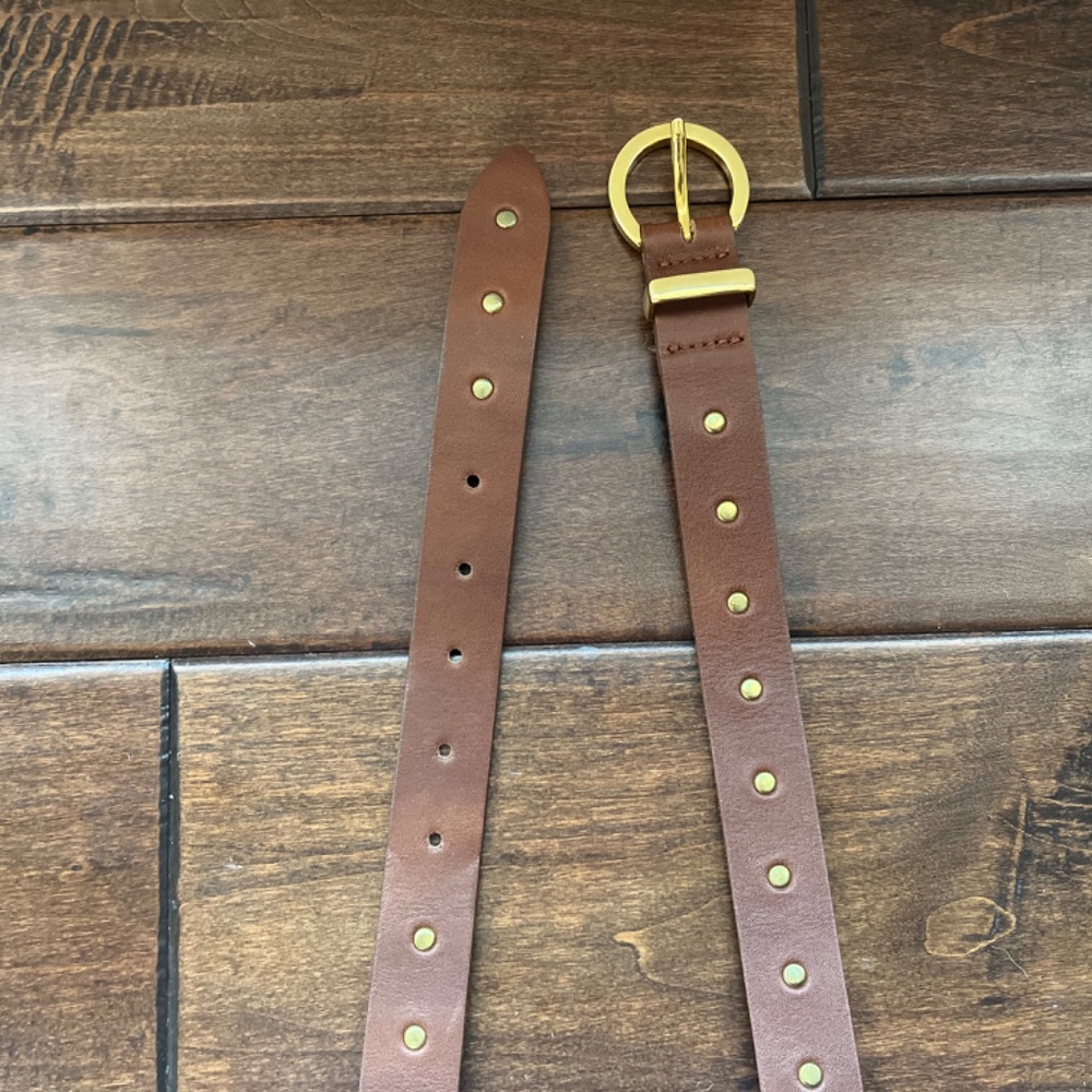 Streets Ahead (made in USA) leather belt (medium) style 12058 - Picture 3 of 3